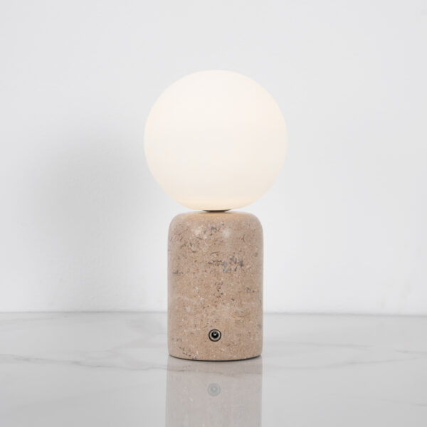 The Nuuk Table Lamp | Triesta Beige | Cordless - Rechargable