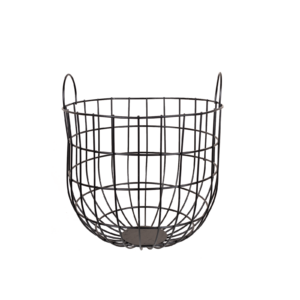 Black Metal Basket