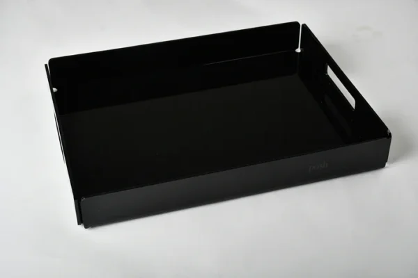 black tray