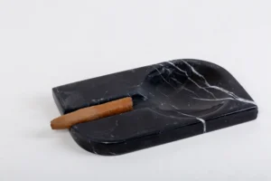 Handmade cigar ashtray (JO) - Black