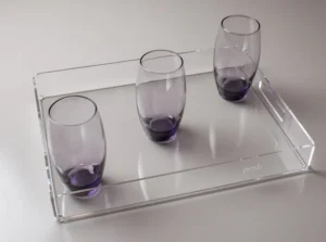 Transparent large Tray