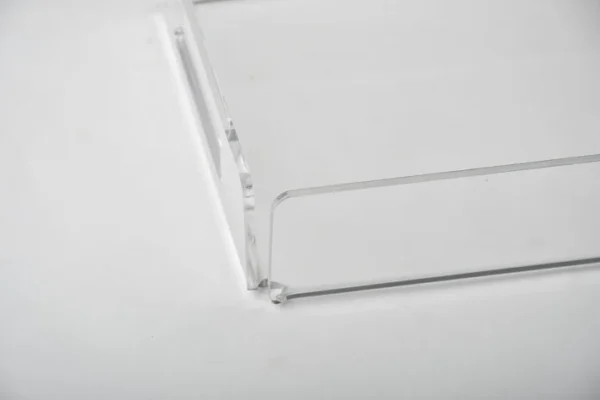 small transparent tray