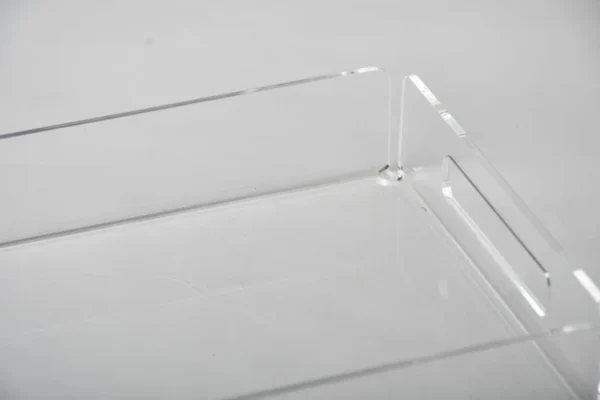 small transparent tray