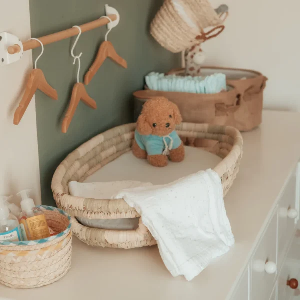 Baby changing basket