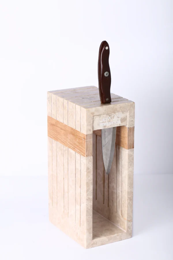 Knife Holder - Cream