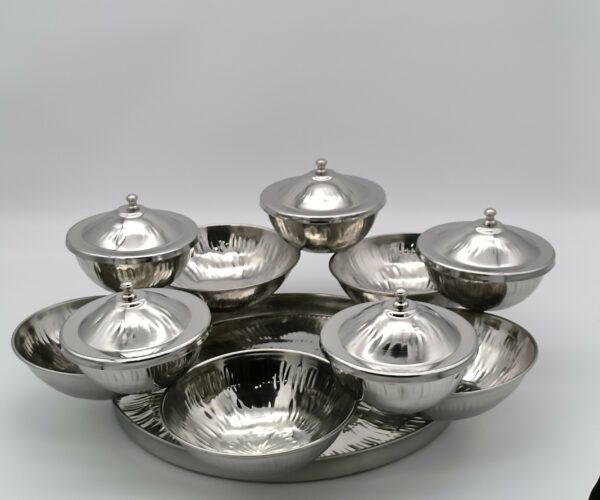 Sunray multi bowls on one tray