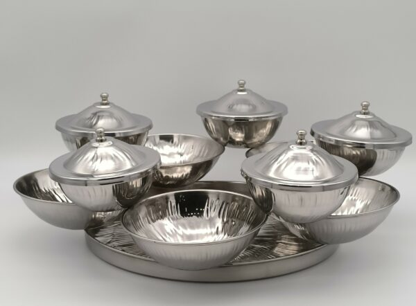 Sunray multi bowls on one tray