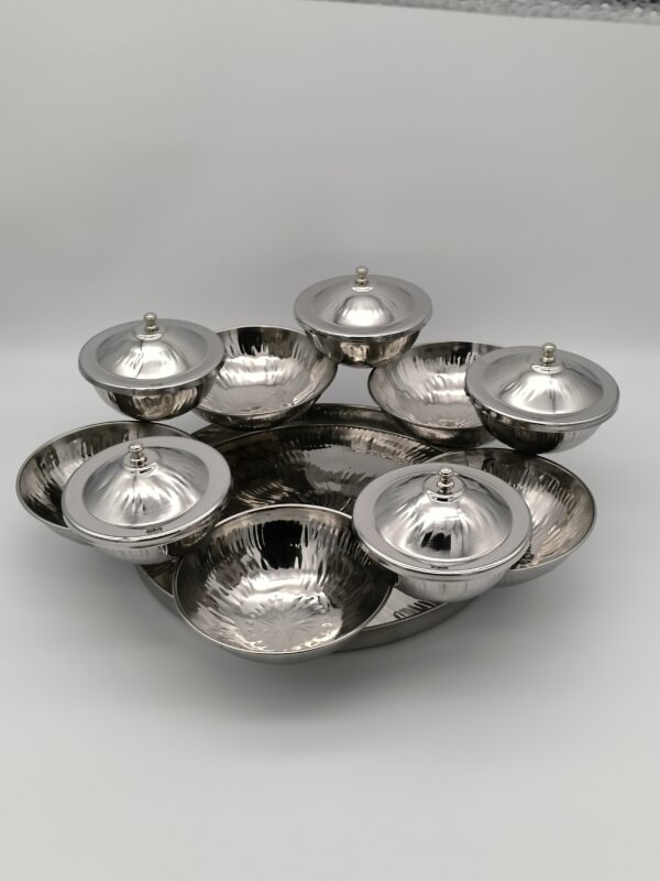 Sunray multi bowls on one tray