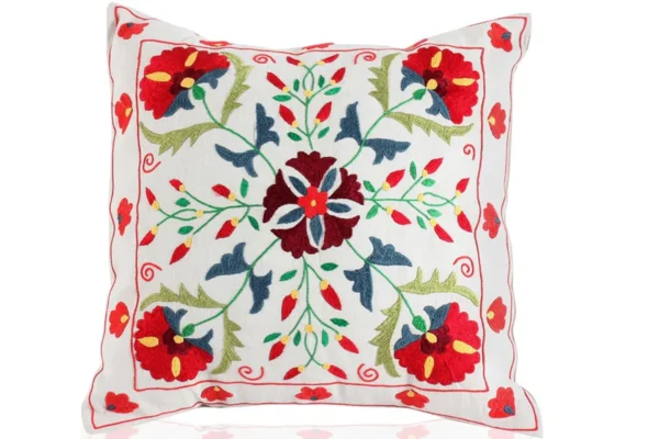 "Bring the Outdoors In: Floral Cushion for Your Home"