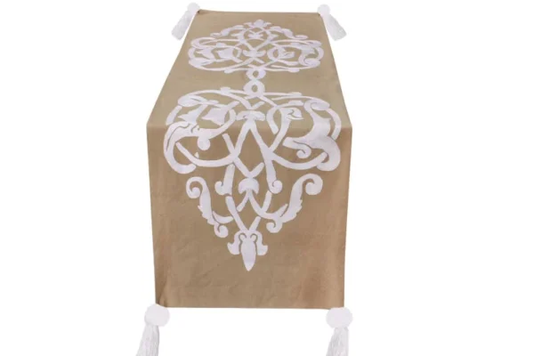 Islamic Elegance: A Table Runner with a Timeless Pattern