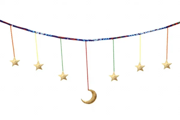 "Ramadan Tassels & Copper, A Fun & Festive Match" (3 meters)