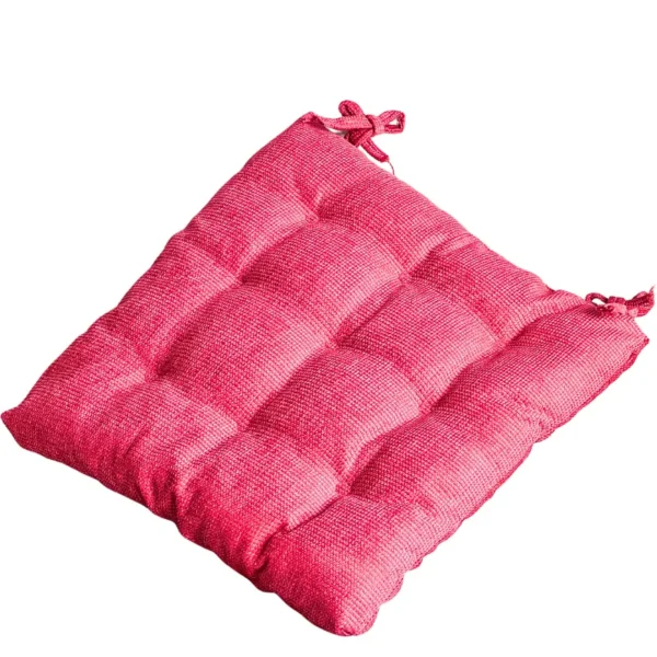 Velvet Premium Fuchsia Seat Cushion