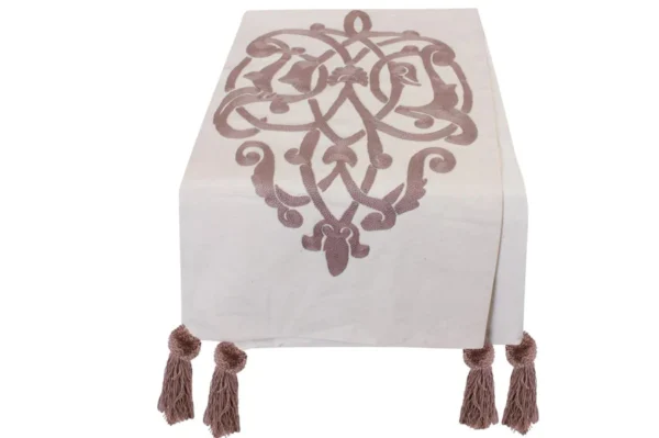 Islamic Elegance: A Table Runner with a Timeless Pattern