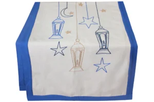 Lantern Light: A Table Runner to Illuminate Your Ramadan Dinner