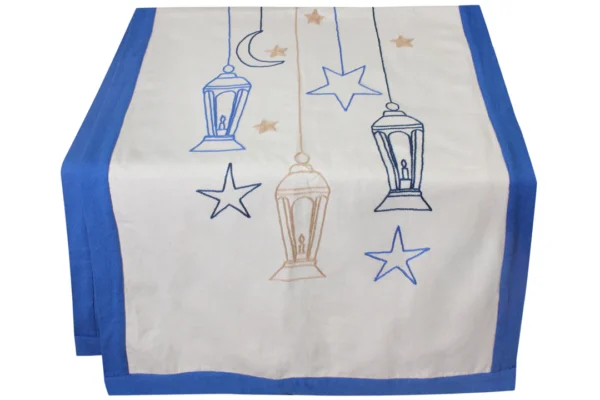 Lantern Light: A Table Runner to Illuminate Your Ramadan Dinner